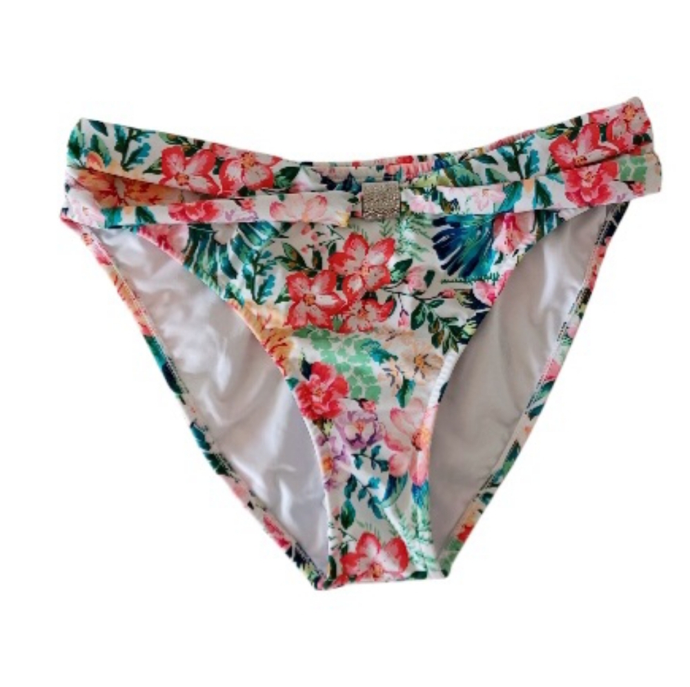 VENUS Goddess Soft Florals Bikini Bottom, size 12